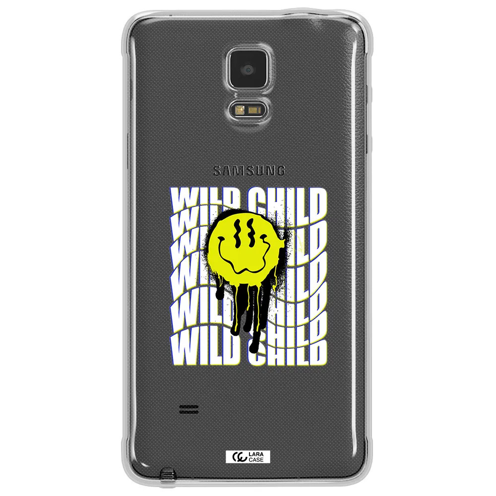 Wild Child Samsung Note 4 Clear TPU Case
