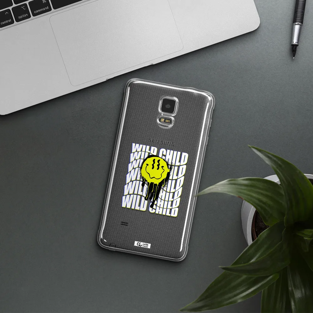 Wild Child Samsung Note 4 Clear TPU Case