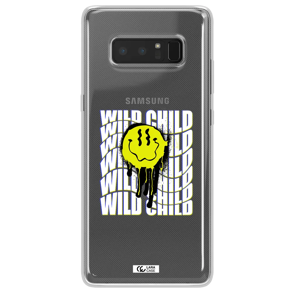Wild Child Samsung Note 8 Clear TPU Case