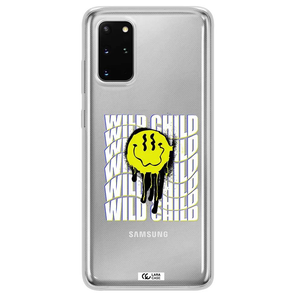 Wild Child Samsung S 20 Plus Clear TPU Case