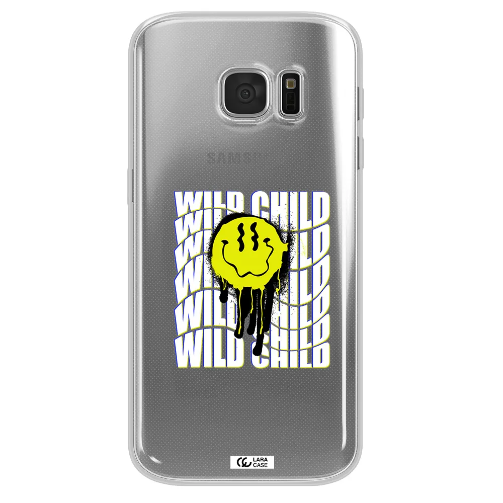 Wild Child Samsung S 7 Clear TPU Case