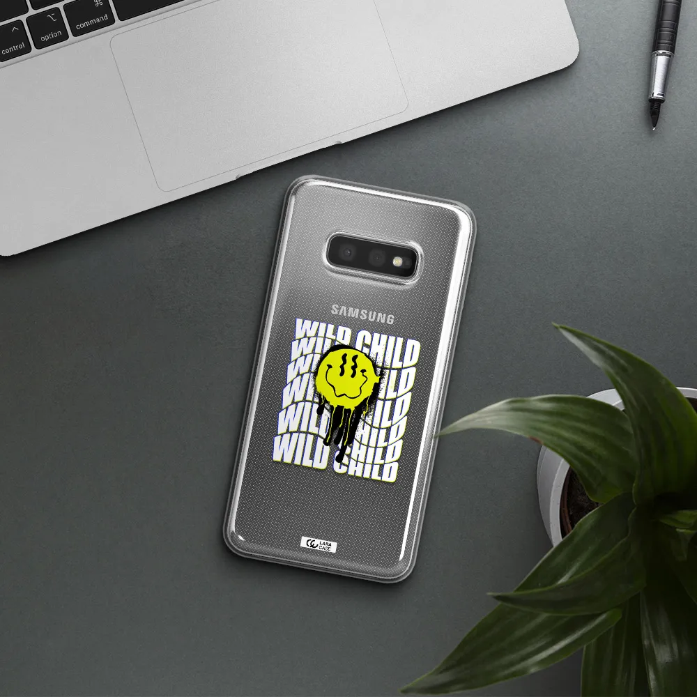 Wild Child Samsung S10e Clear TPU Case