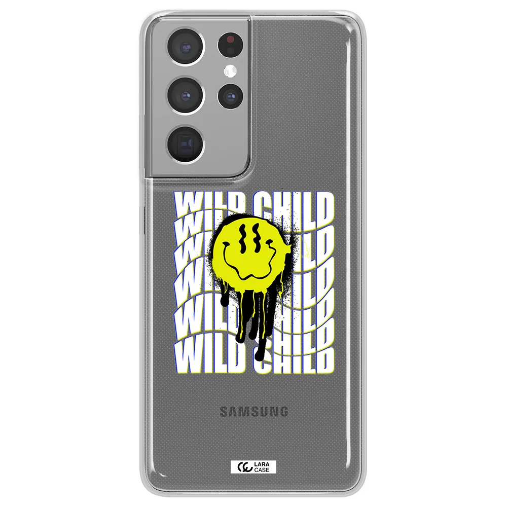 Wild Child Samsung S21 Ultra Clear TPU Case