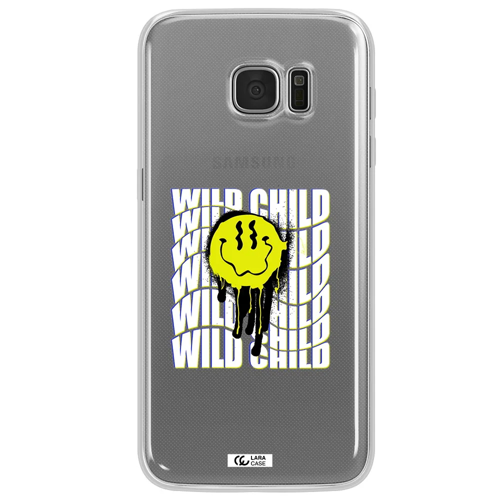 Wild Child Samsung S7 Edge Clear TPU Case