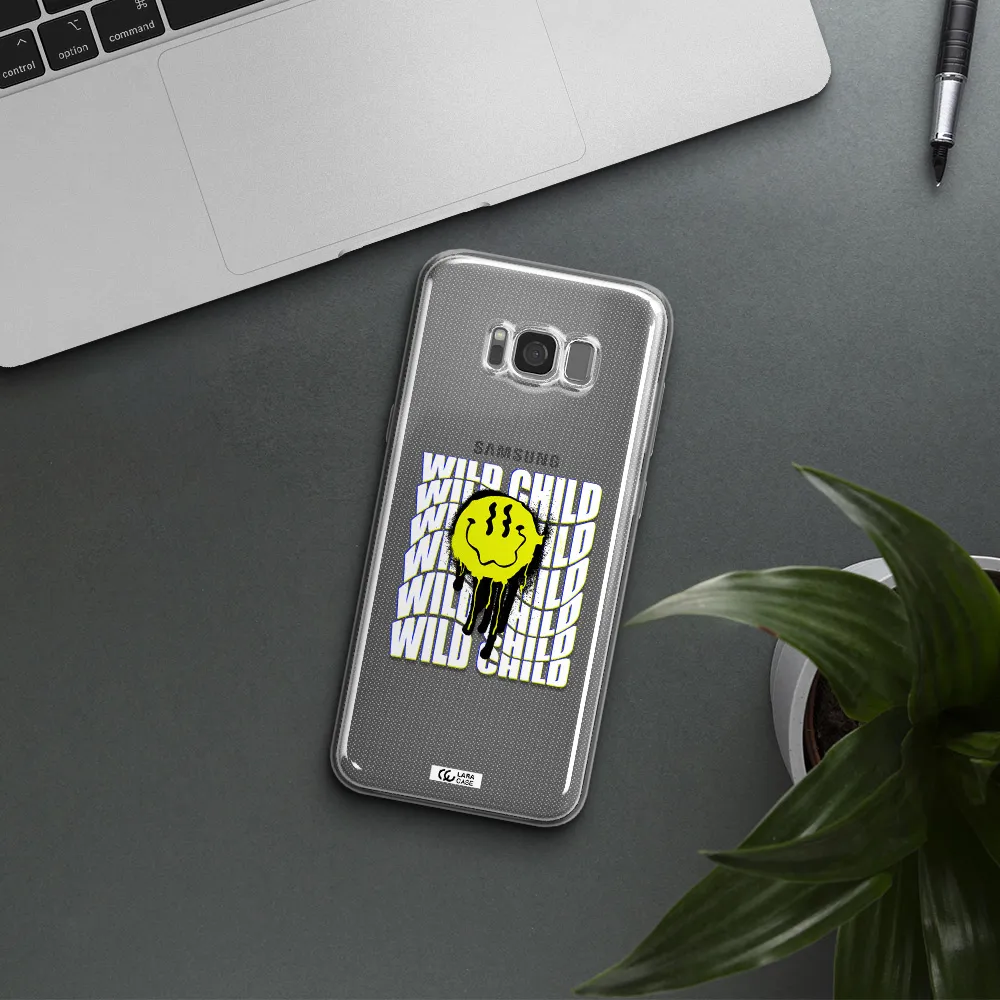 Wild Child Samsung S8 Clear TPU Case