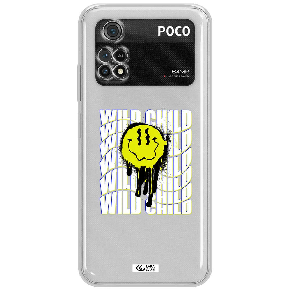 Wild Child Xiaomi Poco M4 Pro 4G Clear Tpu Case