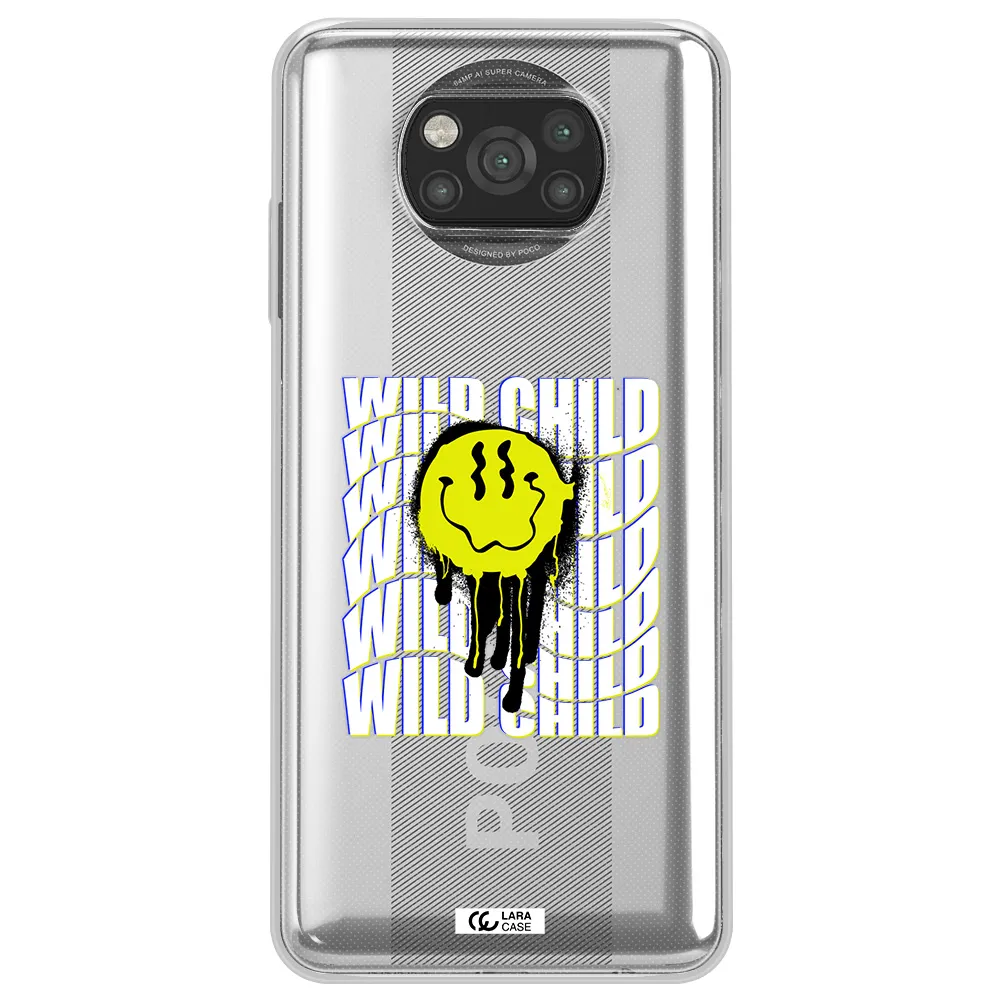 Wild Child Xiaomi Poco X3 Clear TPU Case