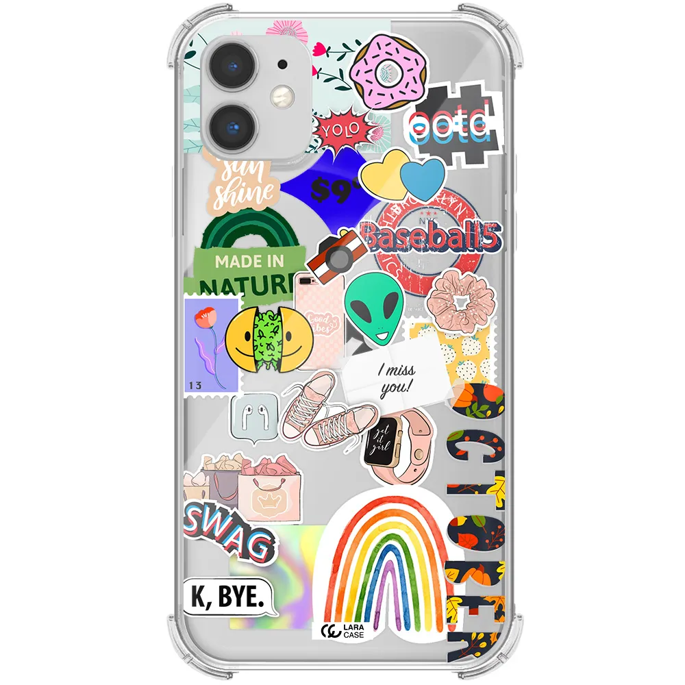 I Miss You Apple iPhone 11 Clear PC Case