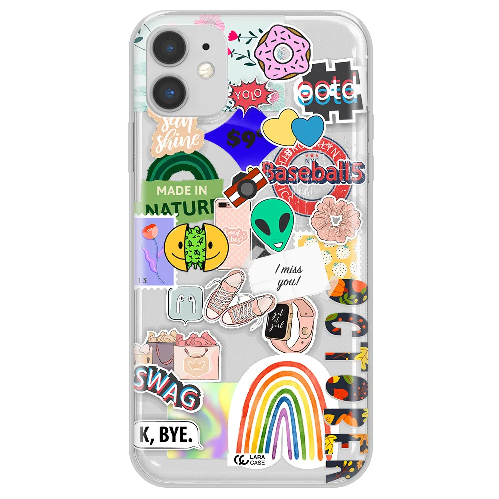 I Miss You Apple iPhone 11 Clear TPU Case