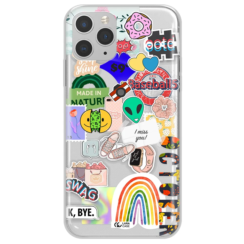 I Miss You Apple iPhone 11 pro Clear TPU Case