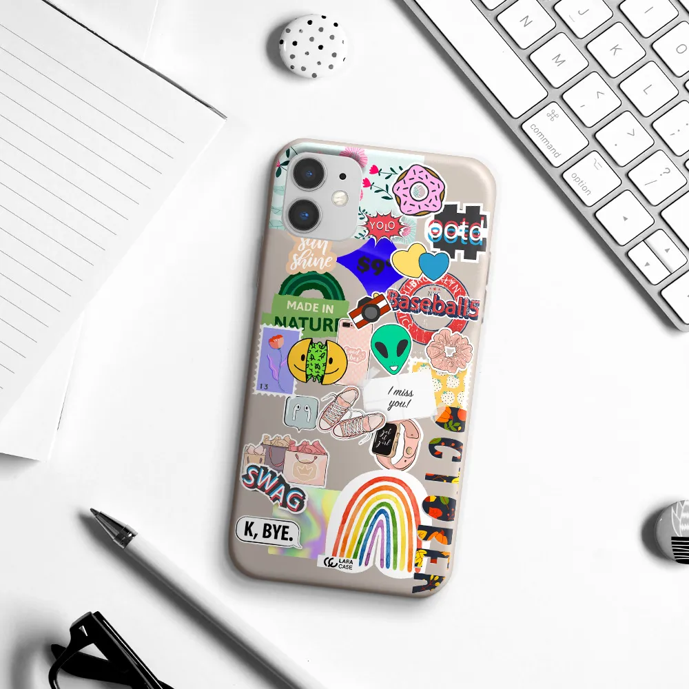 I Miss You Apple iPhone 11 Silicone Stone Case