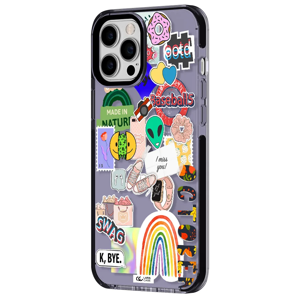 I Miss You Apple iPhone 12 pro max impact Lilac Case