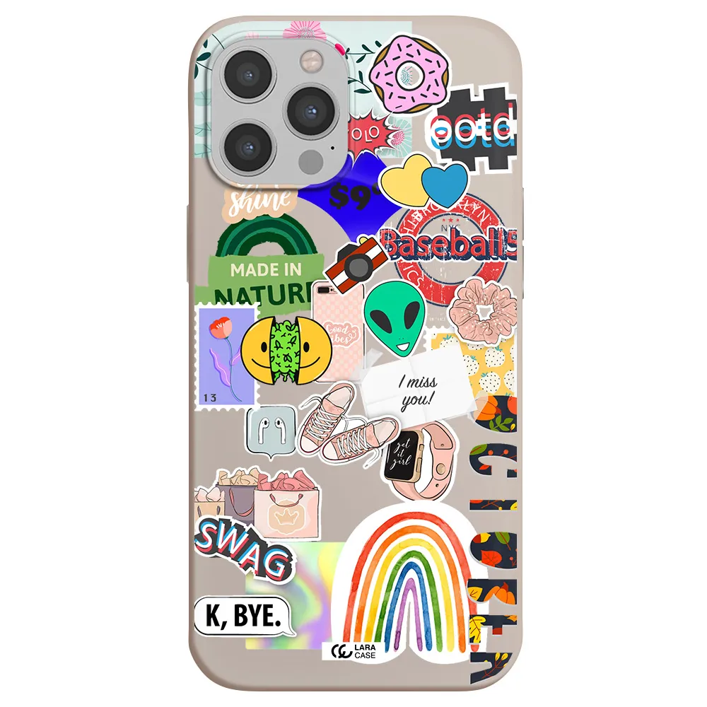 I Miss You Apple iPhone 12 pro Silicone Stone Case