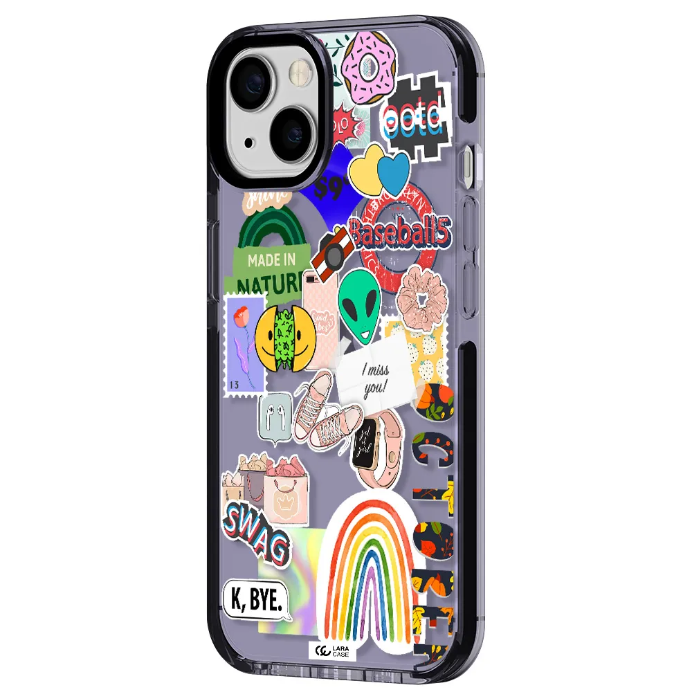 I Miss You Apple iPhone 13 impact Lilac Case