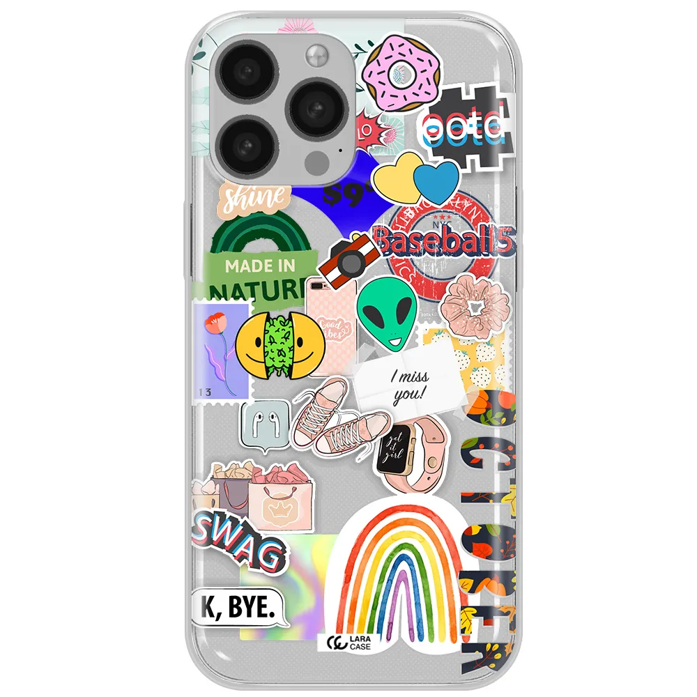 I Miss You Apple iPhone 13 Pro Max Clear TPU Case