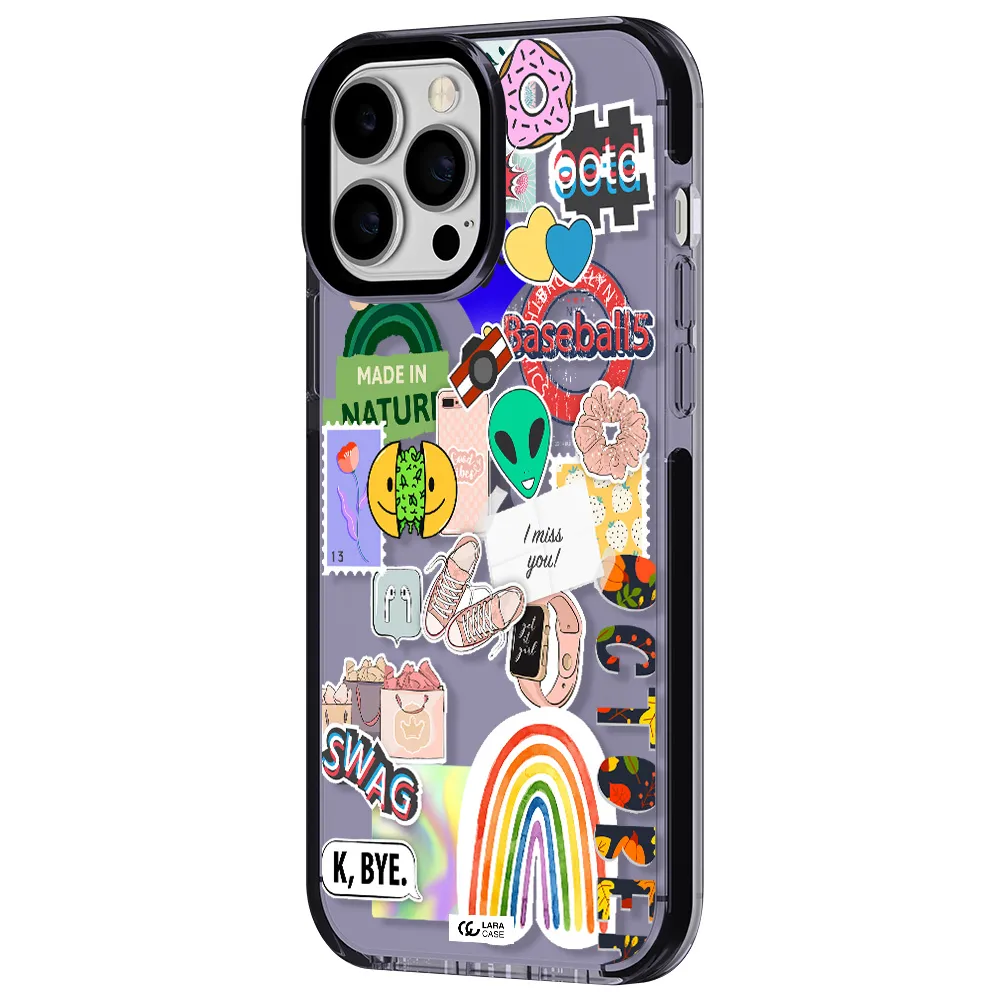 I Miss You Apple iPhone 13 Pro Max impact Lilac Case