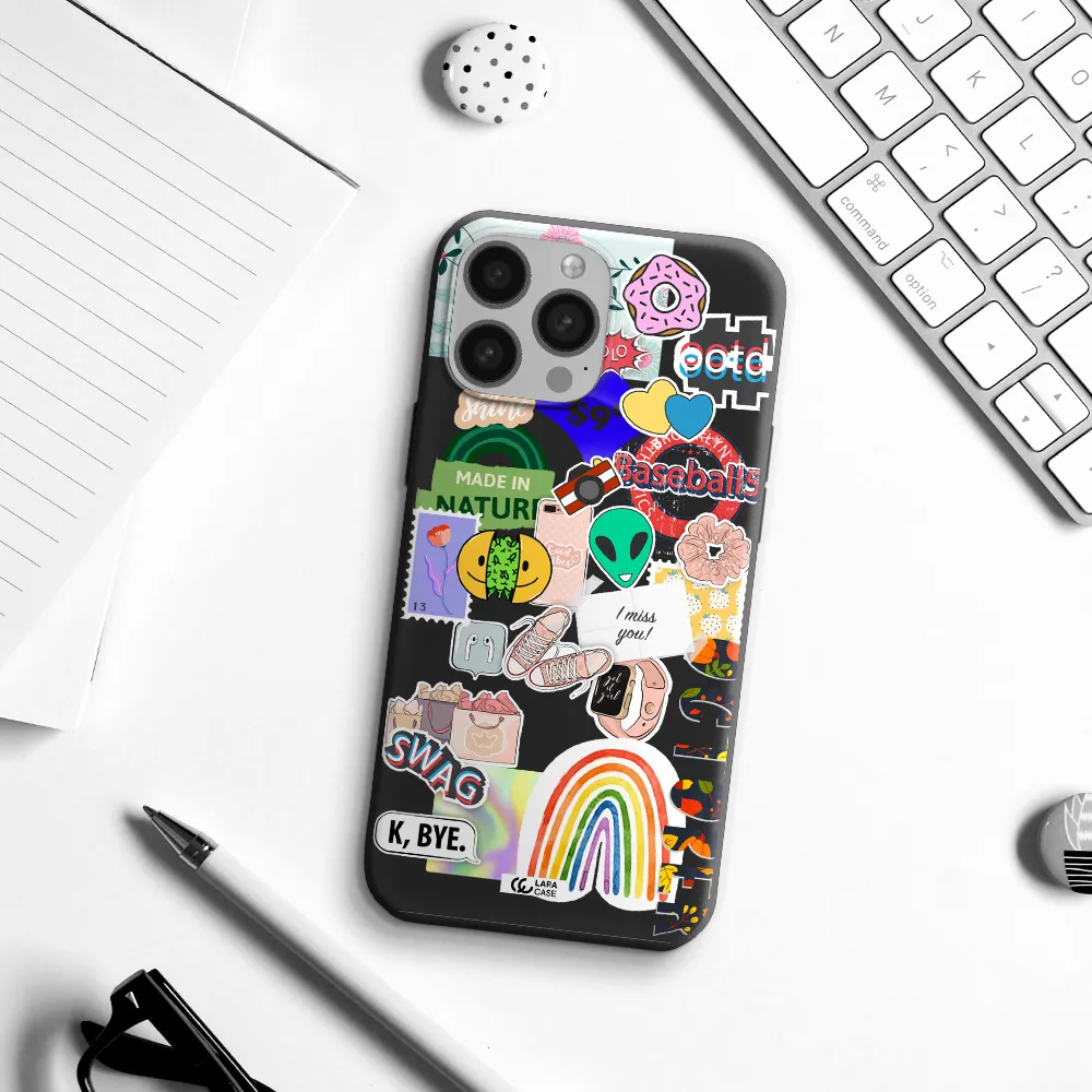 I Miss You Apple iPhone 13 Pro Max Silicone black Case