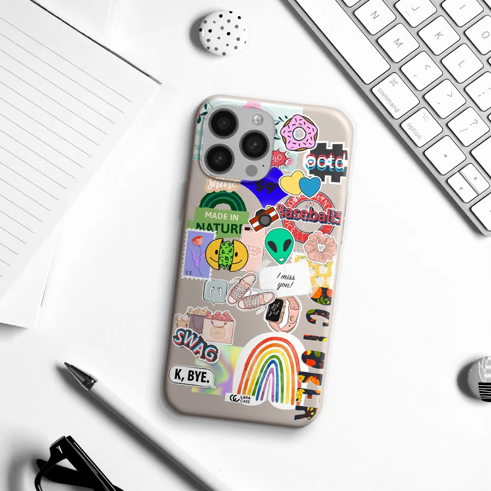 I Miss You Apple iPhone 13 Pro Max Silicone Stone Case