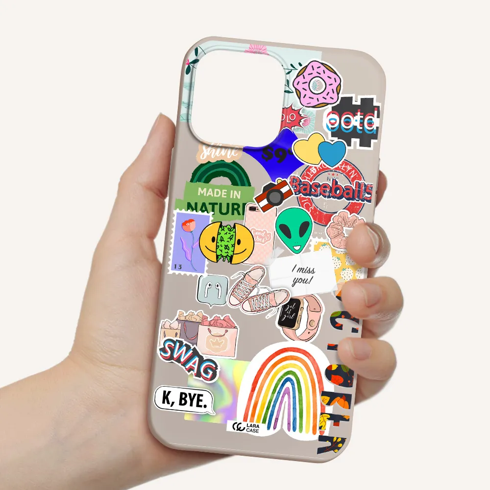 I Miss You Apple iPhone 13 Pro Silicone Stone Case