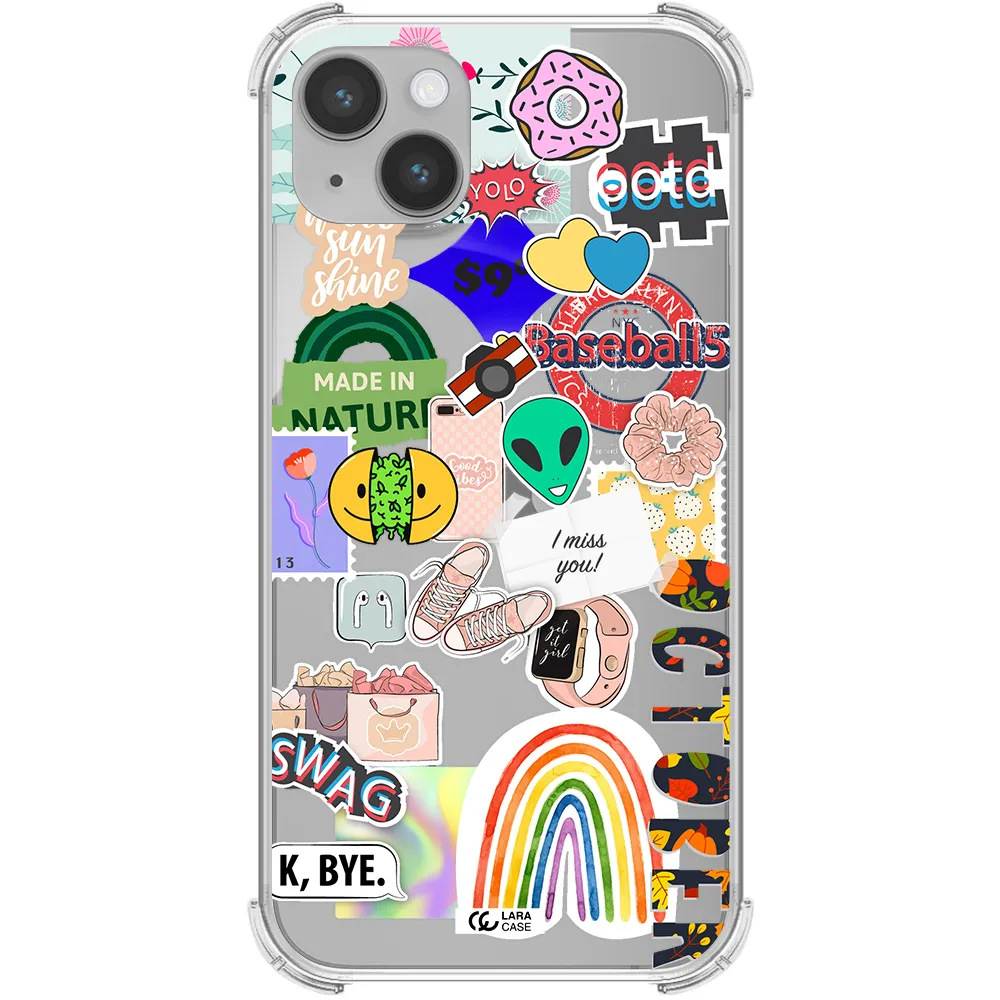 I Miss You Apple iPhone 14 plus Clear PC Case