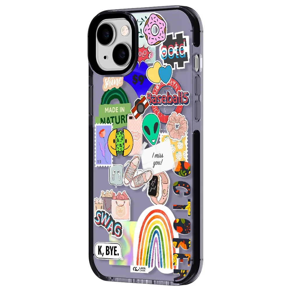 I Miss You Apple iPhone 14 plus impact Lilac Case