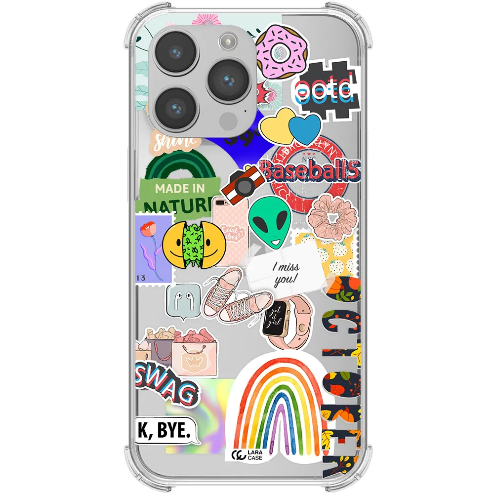 I Miss You Apple iPhone 14 pro max Clear PC Case