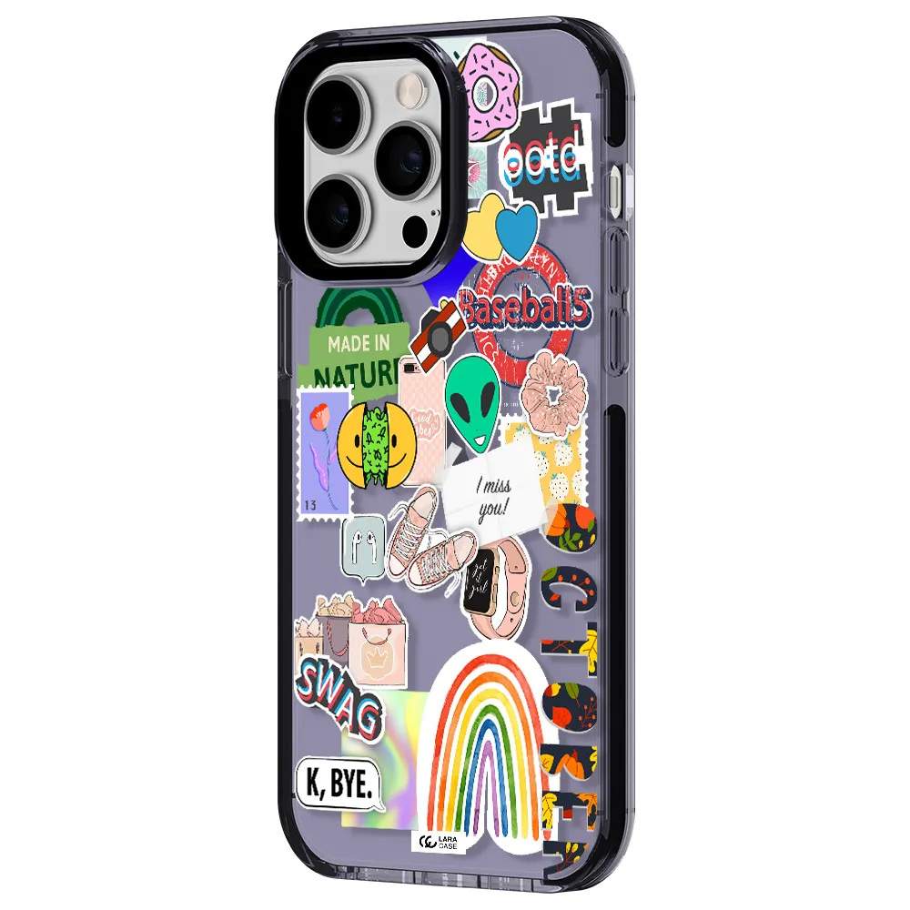 I Miss You Apple iPhone 14 pro max impact Lilac Case