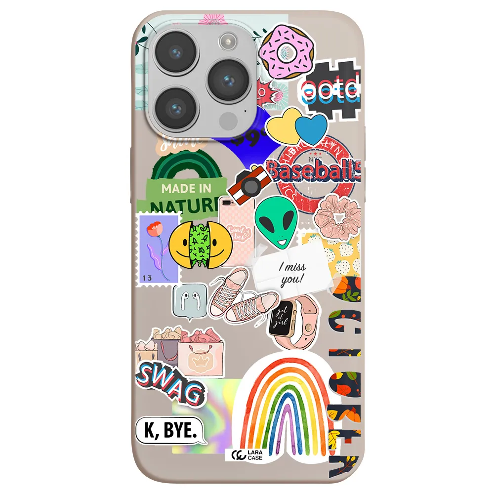 I Miss You Apple iPhone 14 pro Silicone Stone Case