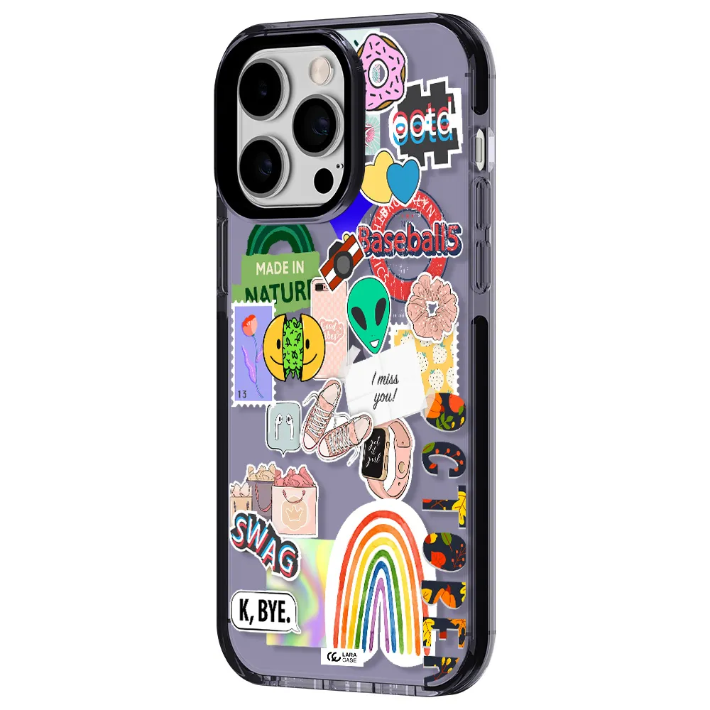 I Miss You Apple iPhone 15 Pro impact Lilac Case