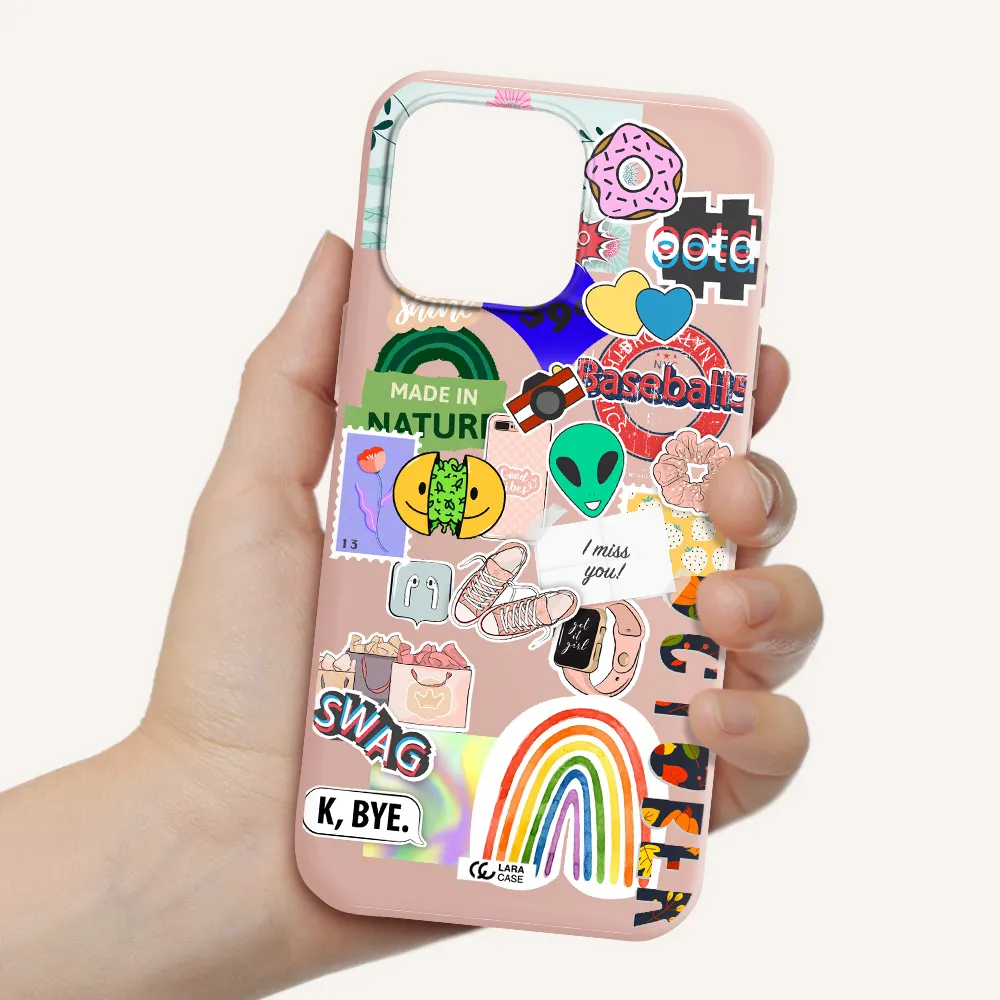 I Miss You Apple Iphone 16 Pro Max Silicone Pastel Pink Case