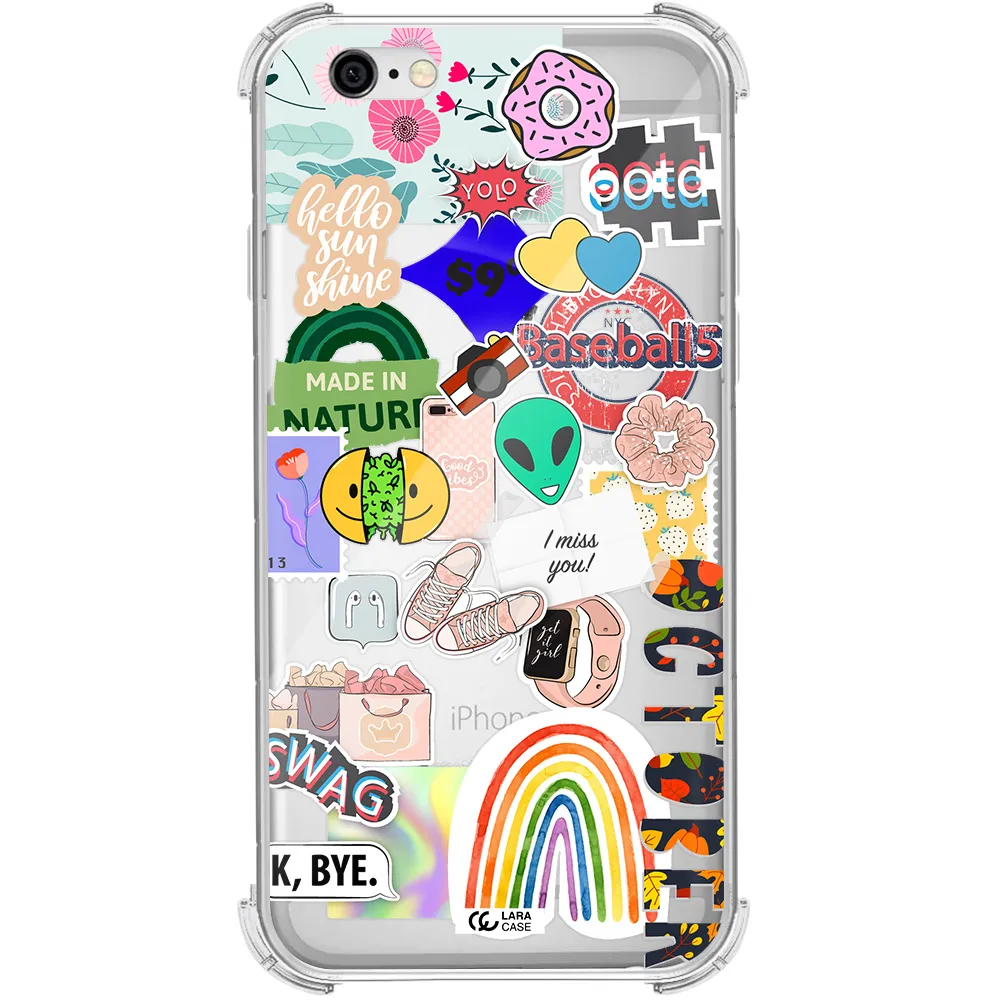 I Miss You Apple iPhone 6 Clear PC Case