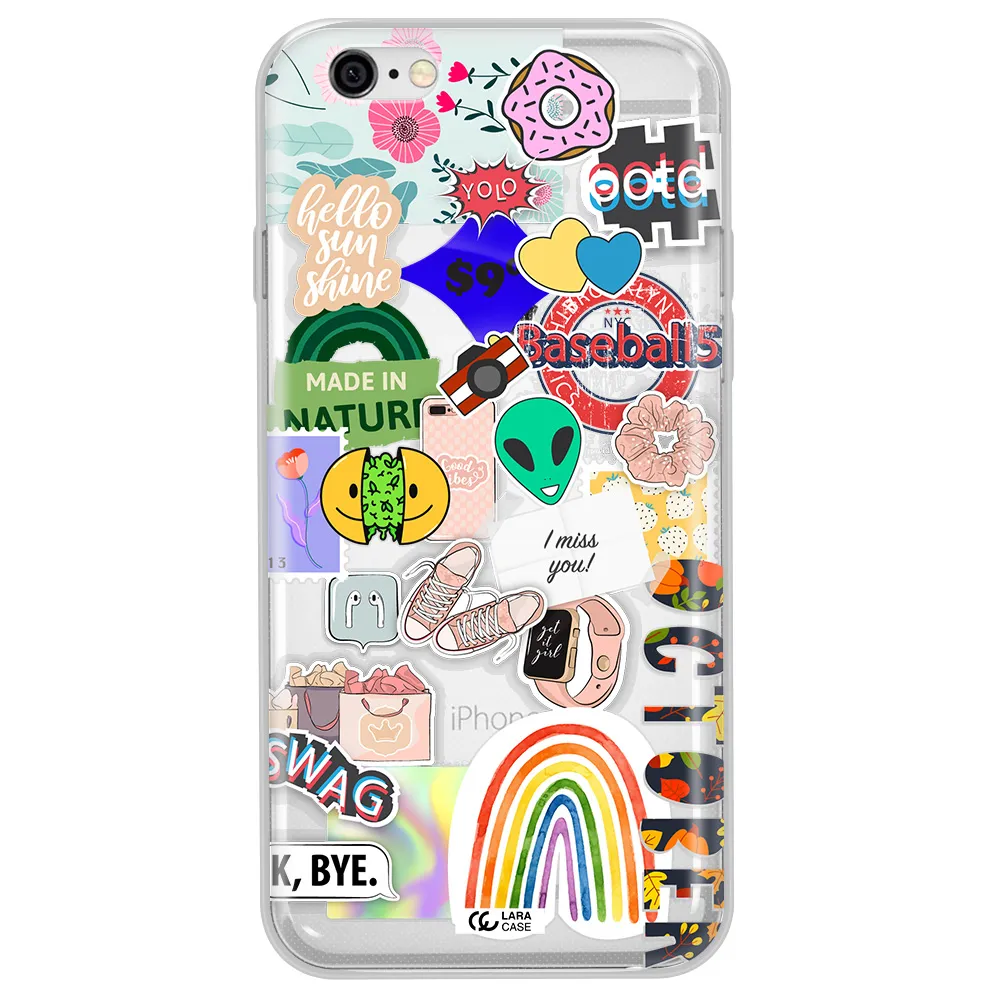 I Miss You Apple iPhone 6 Clear TPU Case