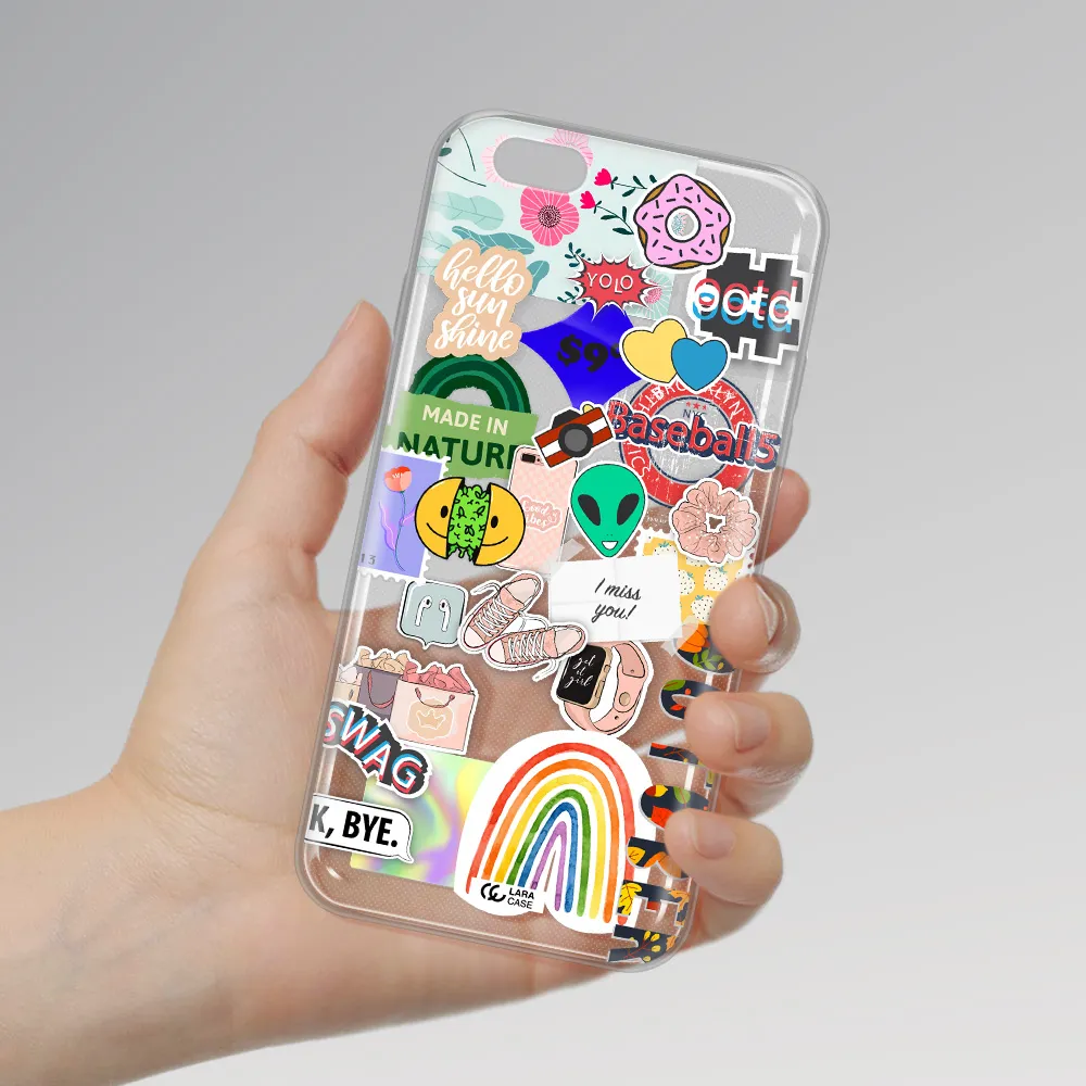 I Miss You Apple iPhone 6 Clear TPU Case