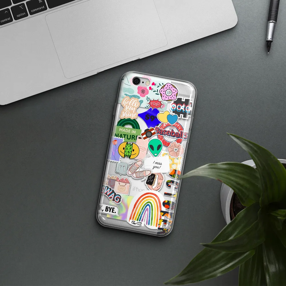 I Miss You Apple iPhone 6 Clear TPU Case