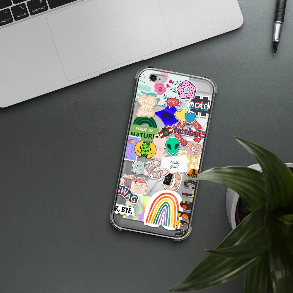 I Miss You Apple iPhone 6 plus Clear PC Case