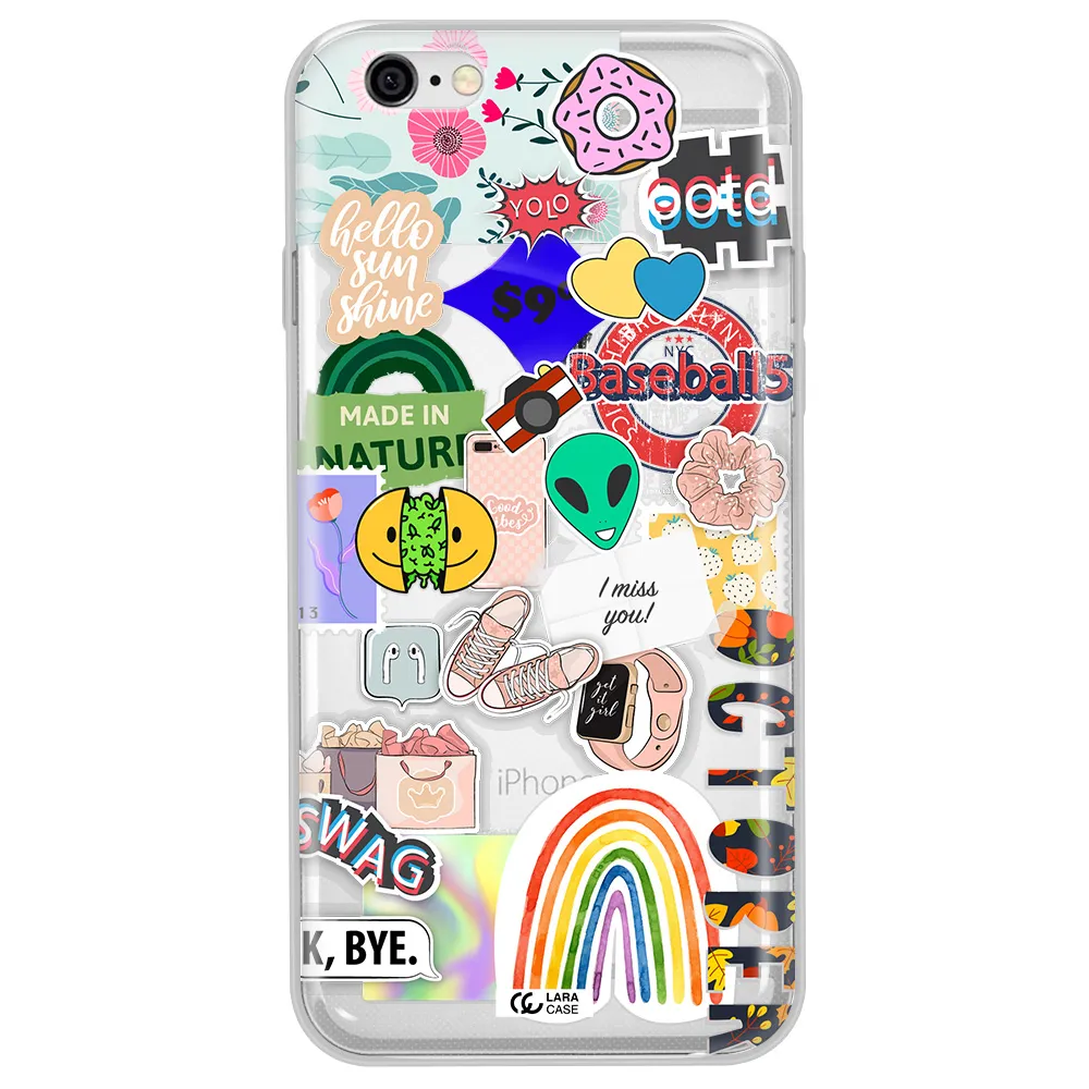 I Miss You Apple iPhone 6 plus Clear TPU Case