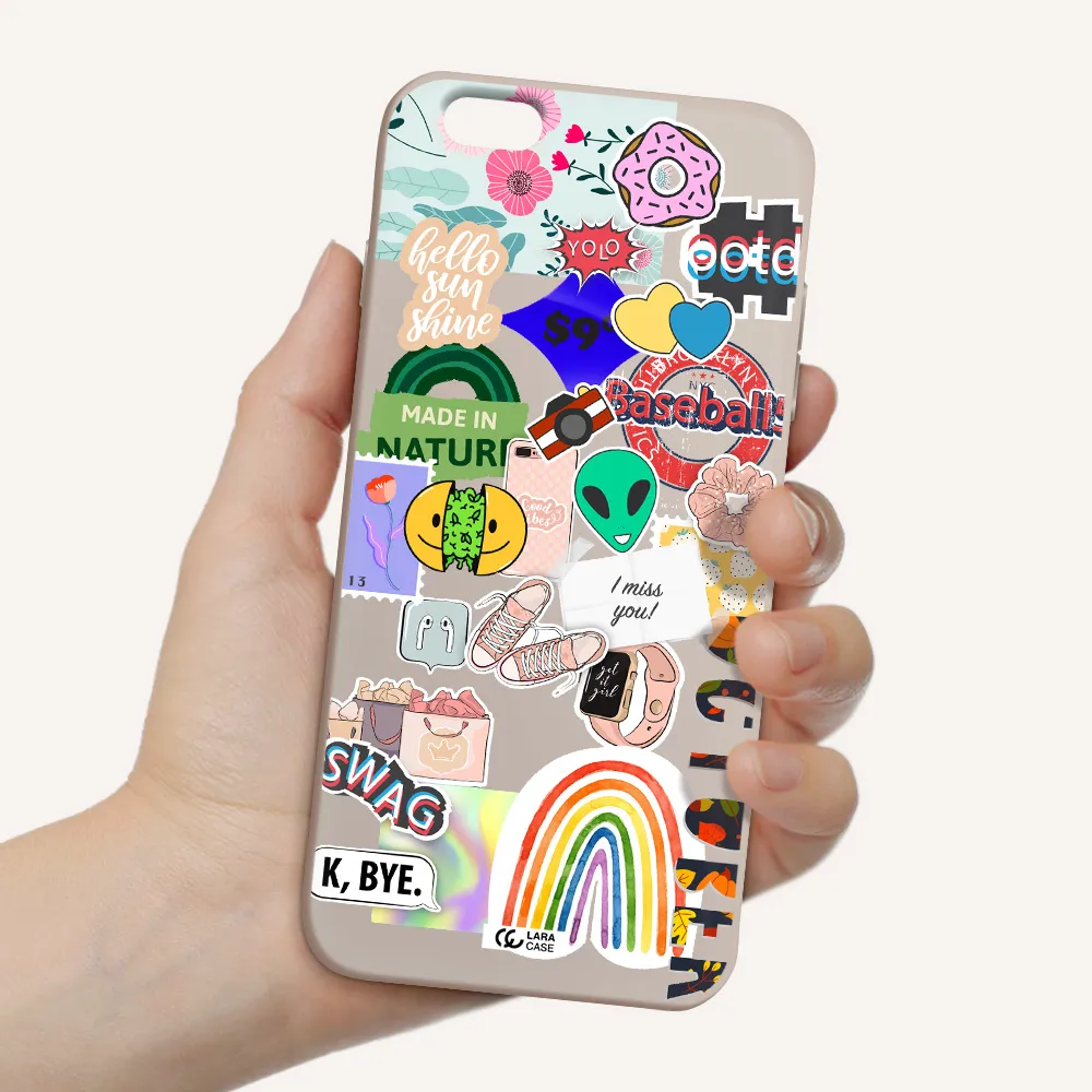 I Miss You Apple iPhone 6 plus Silicone Stone Case