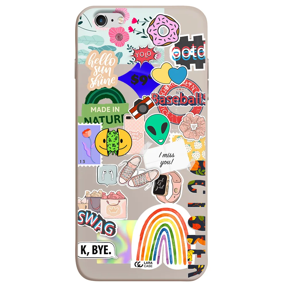 I Miss You Apple iPhone 6 s plus Silicone Stone Case