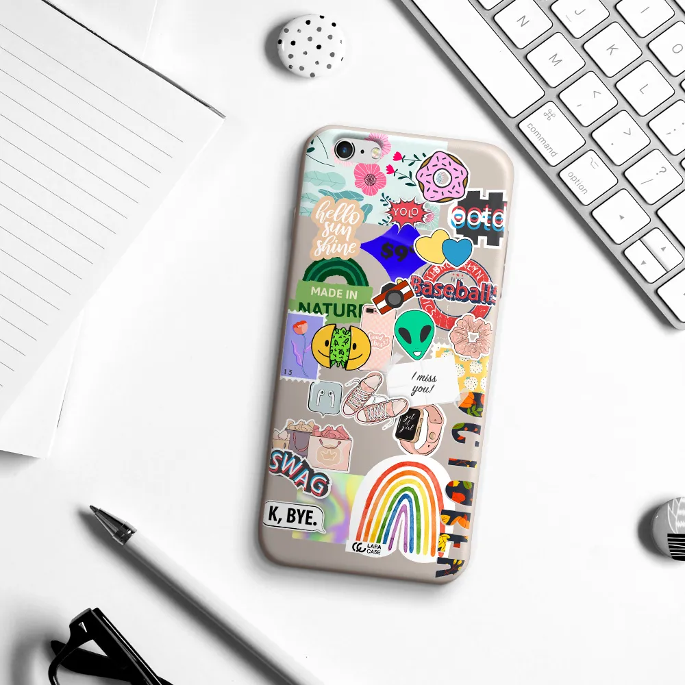 I Miss You Apple iPhone 6 s plus Silicone Stone Case