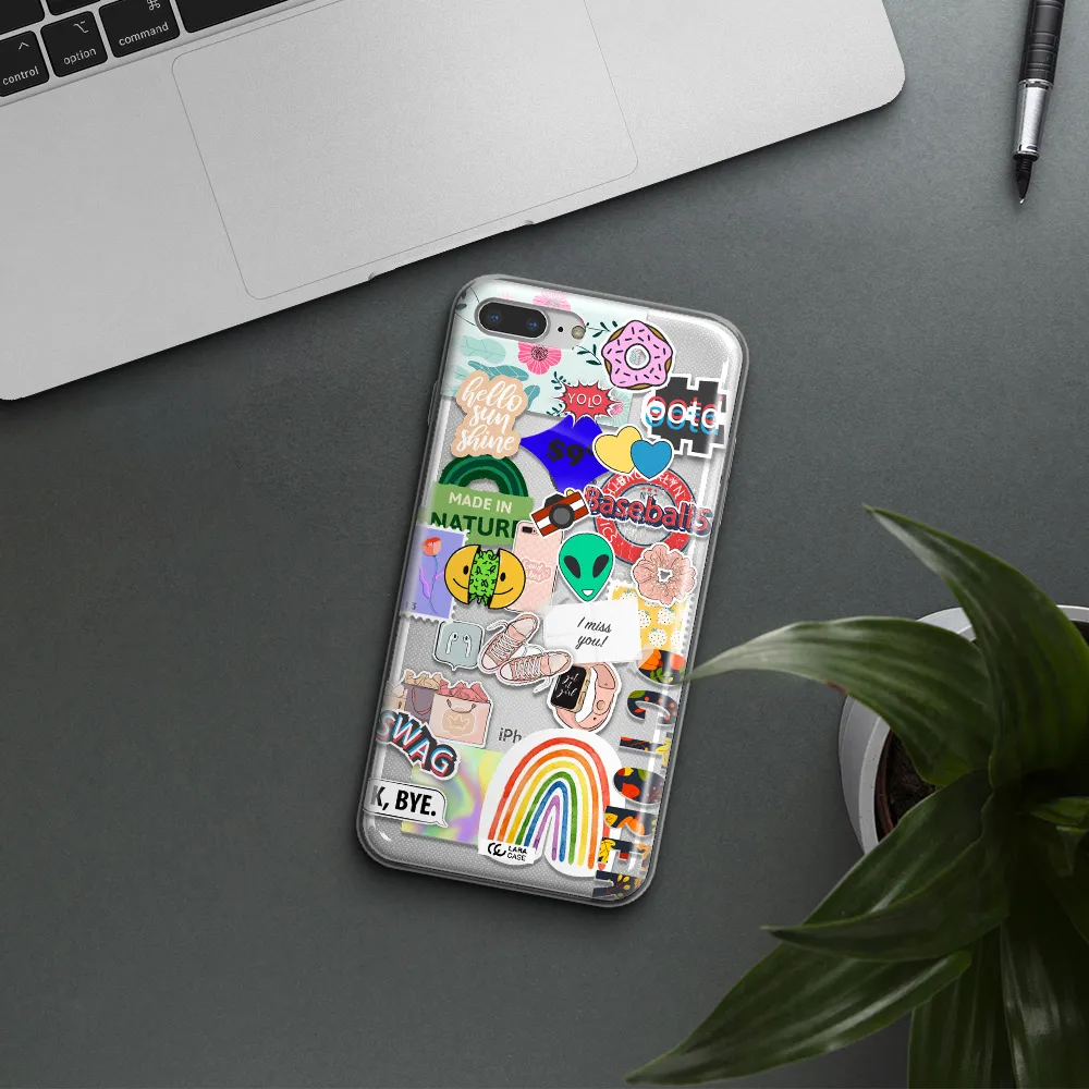 I Miss You Apple iPhone 7 plus Clear TPU Case