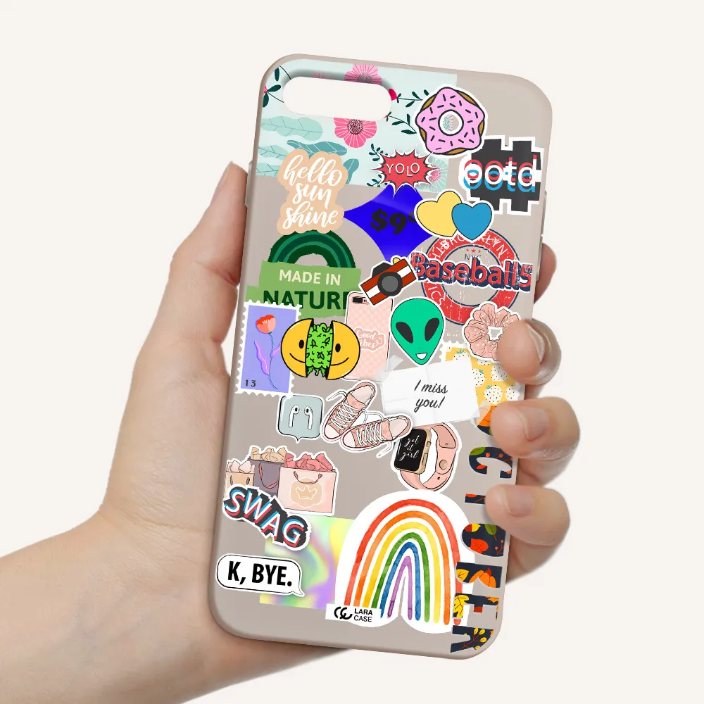 I Miss You Apple iPhone 7 plus Silicone Stone Case