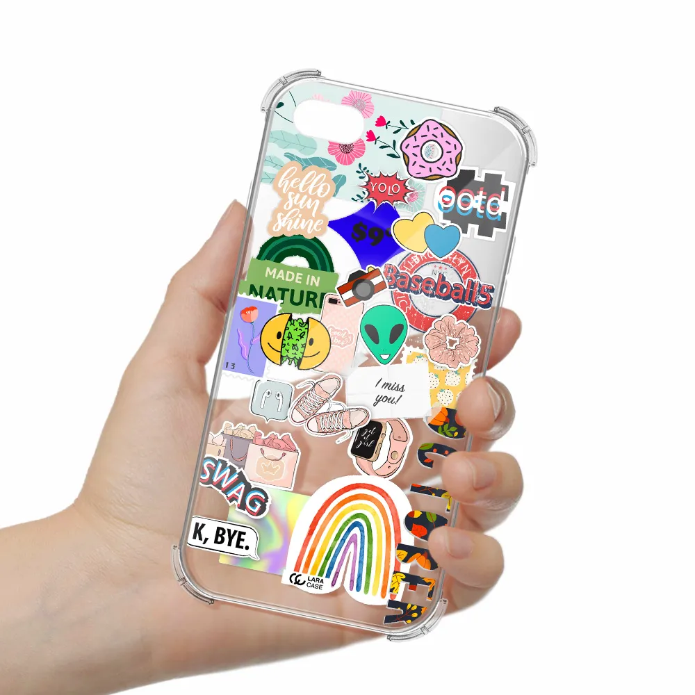 I Miss You Apple iPhone 8 Clear PC Case