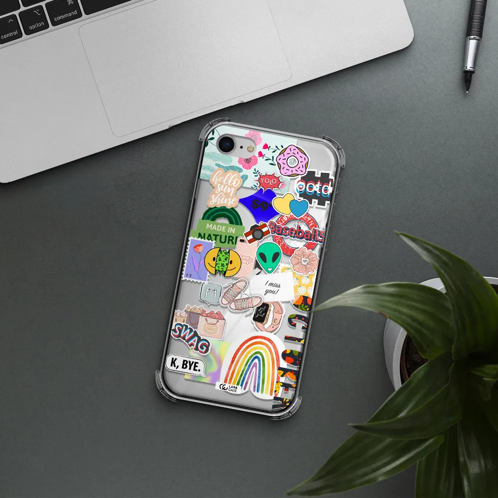 I Miss You Apple iPhone se 2020 Clear PC Case