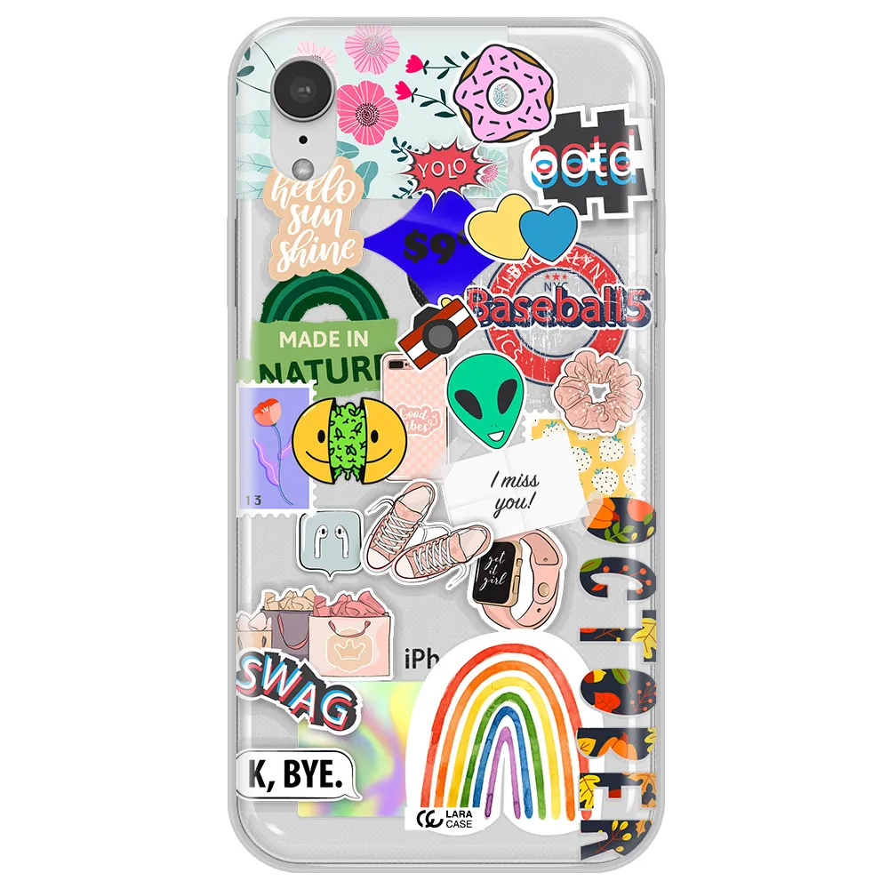 I Miss You Apple iPhone XR Clear TPU Case