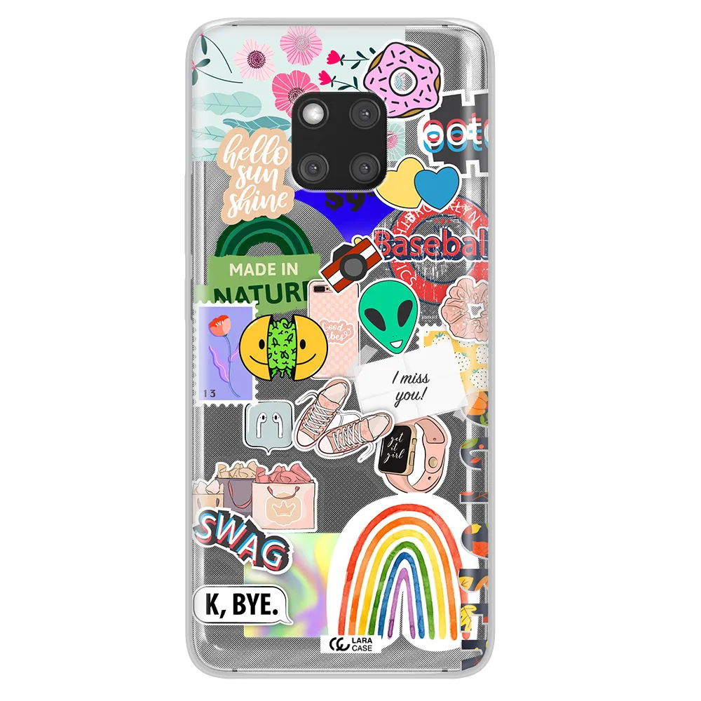 I Miss You Huawei Mate 20 Pro Clear TPU Case