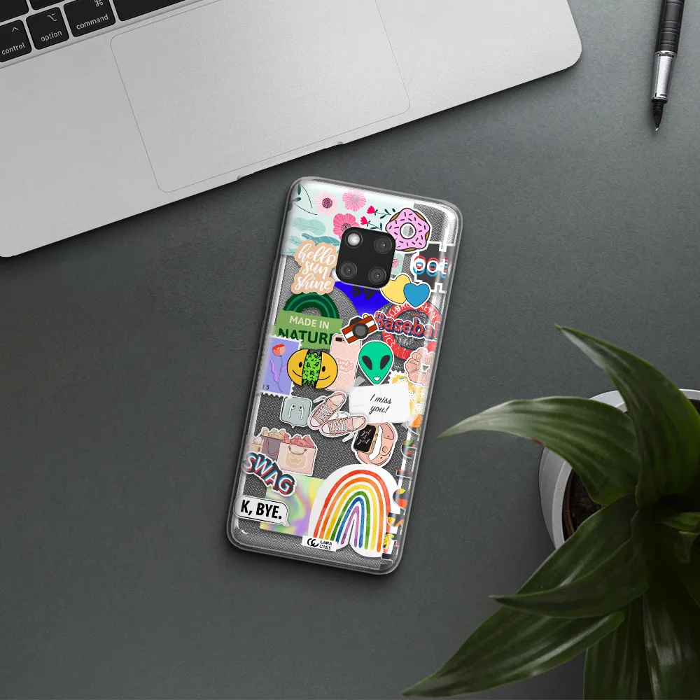 I Miss You Huawei Mate 20 Pro Clear TPU Case