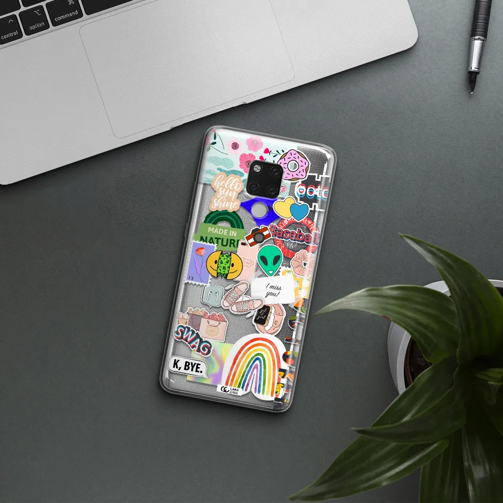 I Miss You Huawei Mate 20X Clear TPU Case