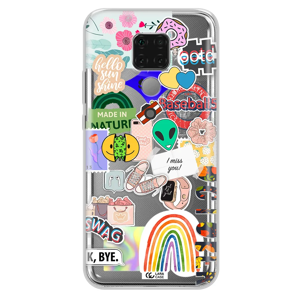 I Miss You Huawei Mate 30 Lite Clear TPU Case