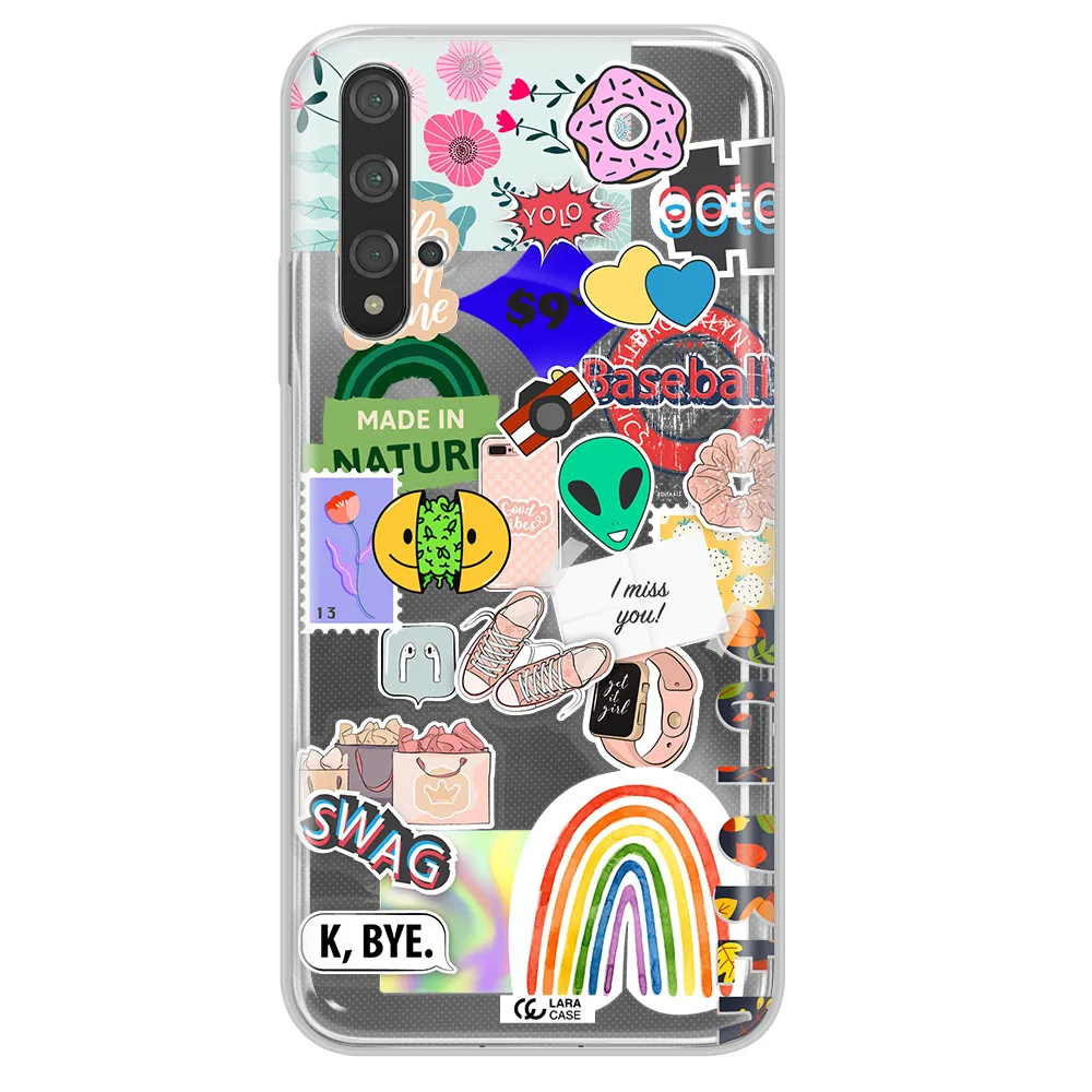 I Miss You Huawei Nova 5t Clear TPU Case