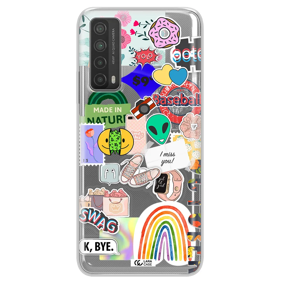 I Miss You Huawei P Smart 2021 Clear TPU Case